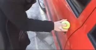 Buyers often consider condition as a top thing to look for. If Use Ever Lock Your Keys In Your Car Use This Simple But Amazing Trick Unlock Car Door Tennis Ball Car Door Lock
