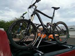 diy over truck bed rack mtbr com truck bike rack diy bike rack truck bed bike rack