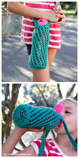 Check out our knitting carrier selection for the very best in unique or custom, handmade pieces from our shops. Knit Bishi Net Water Bottle Carrier Free Knitting Pattern