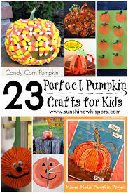 These easy crafts for toddler, preschool, pre k, kindergarten, first grade, and 2nd grade students are perfect for autumn activities, halloween crafts. 23 Perfect Pumpkin Crafts For Kids
