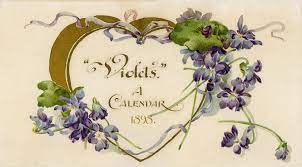 The graphics fairy is a resource for home decorators, graphics designers and crafters. 1898 Printable Violets Calendar 5 Image Set Graphics Fairy Free Vintage Printables Clip Art Pictures