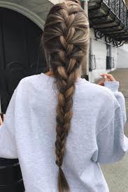 Brush your hair gently to avoid knots. How To Do A French Braid Hair Tutorials For Beginners Pretty Braided Hairstyles Long Hair Styles Fall Hair