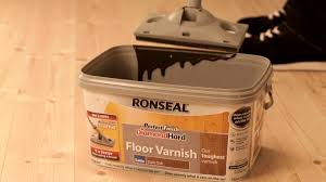 Touch dry in 30 minutes, it means y. Protect Your Floor 5 Times Faster With Ronseal S Perfect Finish Diamond Hard Floor Varnish Youtube