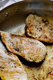 Lemon garlic chicken and orzo pasta. One Skillet Chicken With Lemon Garlic Cream Sauce Recipe Little Spice Jar