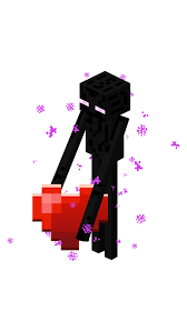 Minecraft Enderman With Heart Sticker Minecraft Stickers Minecraft Wallpaper Minecraft