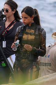 Maybe you would like to learn more about one of these? Eiza Gonzalez On The Set Of Godzilla Vs Kong 03 Gotceleb