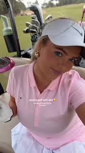Daughter Filming Dad Golf