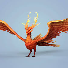 The drawing will make more sense when you read the story below which tells a new phoenix bird is born out of the ashes and the remains of the burned bird. Fire Bird Phoenix 3d Model