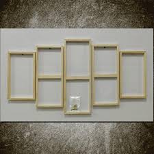 Diy wood in various forms like wood slice, wood log, wood shims, wood disk, wood planks, wood branches, tree stump and so much more can bring a stunning look to your home with some creativity. High Quality Wooden Frame For Diy 5 Panel Canvas Art Wall Decor Tree Vision
