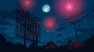 Customize your desktop, mobile phone and tablet with our wide variety of cool and interesting anime wallpapers in just a few clicks! Starry Night Sky Moon Stars Anime Scenery 8k Wallpaper 6 2218