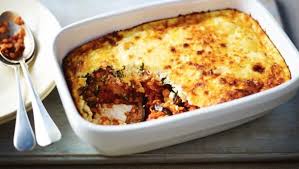 Red Lentil And Aubergine Moussaka Recipe Recipe Recipes Bbc Food Moussaka Recipe
