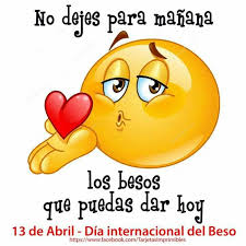 Hoy, 13 de abril, se celebra el día internacional del beso: Pin En Frases