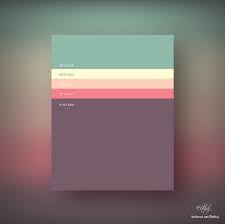 Minimalist Color Palettes 2018 On Behance