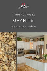 To remove stubborn stains, use a paste of baking soda and water and rub in with a soft cloth. Most Popular Granite Countertop Colors Updated Countertop Colours Popular Granite Colors Granite Countertops