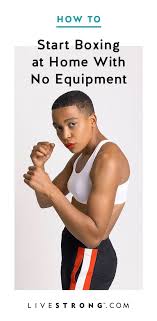 How To Start Boxing At Home With No Equipment Entrainement De Kickboxing Exercice Fessiers