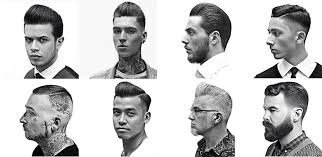 Old School Hair And Beard Styles Pompadour Style Classic Haircut