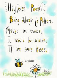 Hay Fever Poem Funny Quotes Poems Hay Fever