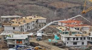 Köy tipi konutlar iki ay içinde teslim edilecek. Malatya Doganyol Da Deprem Konutlari Yukseliyor
