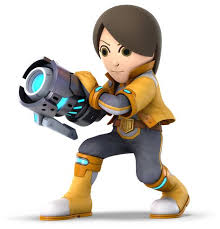 Mii Gunner From Super Smash Bros Ultimate Illustration Artwork Gaming Videogames Gamer Super Smash Bros Characters Smash Bros Super Smash Bros