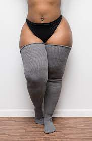 REAL PLUS SIZE Thigh Highs Thunda Thighs Over the Knee Long - Etsy