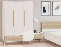 If you are looking for best 3 door wardrobe bedroom set with pictures you've come to the right place. Bedroom Furniture 3 Door Wardrobe Cupboard Storage Cabinet Drawers White Oak Ebay