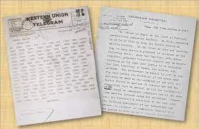 Decoded Zimmermann Telegram Sets U S On Path To War Article The United States Army