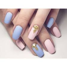 This trend is surely here to stay. 20 Incredible Pink And Blue Nails Pantone 2016 Round Up Baby Blue Nails Blue Nails Pink Nails