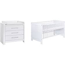 Kombi babybett / kombi babybett mit wickelkommode frisch fabelhafte. Sparset Nordic White 2 Tlg Kombi Kinderbett 70 X 140 Cm Umbauseiten Und Wickelkommode Weiss Lackiert Schardt Mytoys