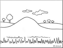 Start by scrolling to the bottom of the post, under the terms of use, and click on the text print the pdf file and print off the six pages of the book onto white cardstock or paper. Hills Coloring Pages Learny Kids