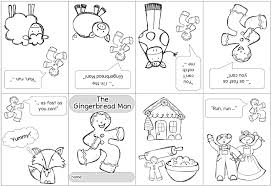 Faltheft The Gingerbread Man Bildung Englischunterricht Englisch