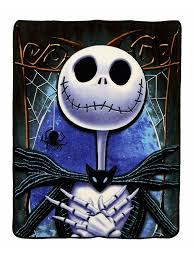 Maybe you would like to learn more about one of these? Disney Nightmare Before Christmas Jack Skellington 46 X60 Fleece Throw Blanket Walmart Com Walmart Com