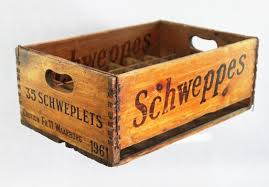 Schweppes Schweplets Holzkiste Getrankekiste 1961 Holzkisten Kiste Flaschenkiste