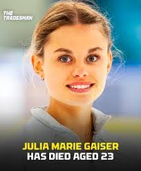 Julia Gaiser's Instagram, Twitter & Facebook