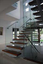 If you are looking to rejuvenate your home then a modern staircase can certainly do so. Pin On Fga Stair Glass Work