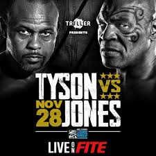Will meet in an exhibition fight saturday night at staples center in los angeles. Mike Tyson Vs Roy Jones Jr Results