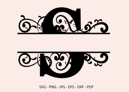 Download 1 Split Letter S Svg Designs Graphics PSD Mockup Templates