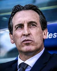 Aston Villa manager Unai Emery sat down with the media after watching his  team lose