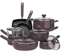 We've used and washed the best starter set: Cook S Essentials Hardcoat Enamel Ii Nonstick 13 Pc Cookware 139 80 Love This Color Cooks Essentials Is Wel Cookware Set Cooking Essentials Purple Kitchen