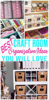 I personally love having my supplies neatly organized. Best Craft Room Organization Easy Diy Ideas Hacks Storage On A Budget Closet Shelves Bins