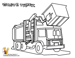 Dump trucks are a highly sought after subject for community based coloring pages for kids. Garbage Truck Coloring Pages Free Coloring Home