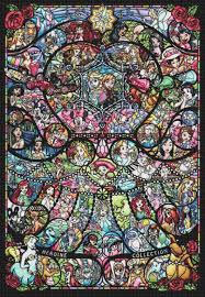 For these patterns, you will begin at the top of stitch with one color at a time and skip over squares that are left blank or are not the corresponding color. Counted Cross Stitch Pattern Disney Stained Glass Pdf 344 496 Stitches Ch1659 Charlotte Cross