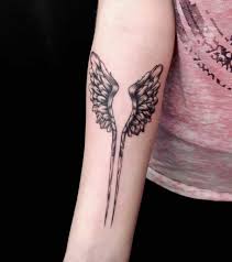 The angel wings tattoo design memorialize passed loved ones and often accompany other religious or personal symbols. Top 91 Best Angel Wings Tattoo Ideas 2021 Inspiration Guide