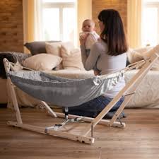 Kingcamp ultralight folding camping cot hammock. Hammock For Babies Koala Silver