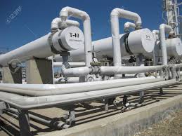 Oil Refinery. Equipment For Primary Oil Refining. Stock Photo, Picture And  Royalty Free Image. Image 46404722.