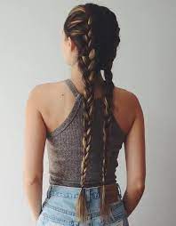 French Braids For High Natural Sense Hair Styles Long Hair Styles Hairstyle