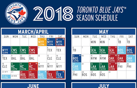 Send this page to a friend. The 2018 Blue Jays Schedule Is Out Here Are The Highlights Bluejaysnation