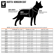 Hurtta Monsoon Coat Waterproof Dog Raincoat With Taped Seams And Rain Trap Collar