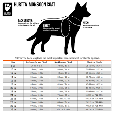 hurtta monsoon coat waterproof dog raincoat with taped seams and rain trap collar