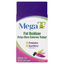 Mega T Fat Oxidizer Green Tea Weight Loss Caplets 30 Ct Walmart Com
