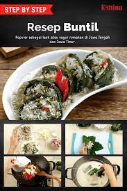 Cara Membuat Buntil Resep Masakan Indonesia Resep Masakan Memasak